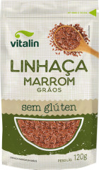 LINHAÇA MARROM GRÃOS INTEGRAL 120G