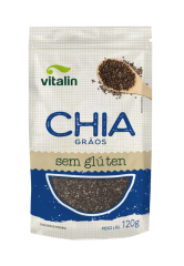 CHIA GRÃOS INTEGRAL 120G
