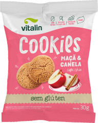COOKIES CHIA MAÇÃ E CANELA  30G
