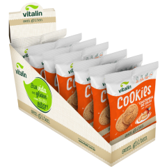 COOKIES LINHAÇA DOURADA CASTANHA 30G