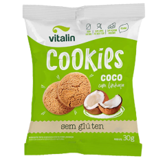 COOKIES LINHAÇA DOURADA COM COCO 30G
