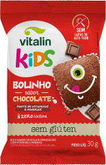 BOLINHO VITALIN KIDS CHOCOLATE 30G