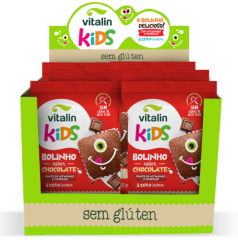 BOLINHO VITALIN KIDS CHOCOLATE 30G