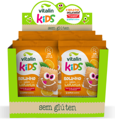 BOLINHO VITALIN KIDS LARANJA 30G
