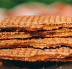 BISCOITO STROOPWAFEL DP C/ 20 UN