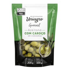 AZEITONA VERDE C/ CAROCO DOY PACK 100G