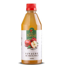 VINAGRE FRUTA MAÇÃ 4% NATURAL 400ML