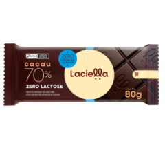 CHOCOLATE LACIELLA 70% CACAU ZERO 80G