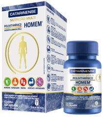 POLIVITAMINICO HOMEM CAT MULTI 60 CPS