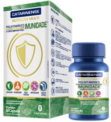 POLIVITAMINICO IMUNIDADE CAT MULTI 60 CP