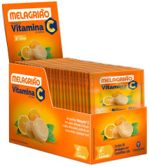 MELAGRIÃO PAST. LARANJA C/ ACUCAR 24X5UN