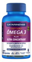 OMEGA 3 PLUS  NUTRIÇÃO 60 CPS
