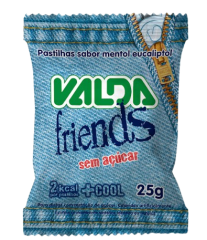 VALDA PASTILHAS FRIENDS SACHE 25G