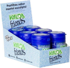 VALDA PASTILHAS FRIENDS POTE 50G