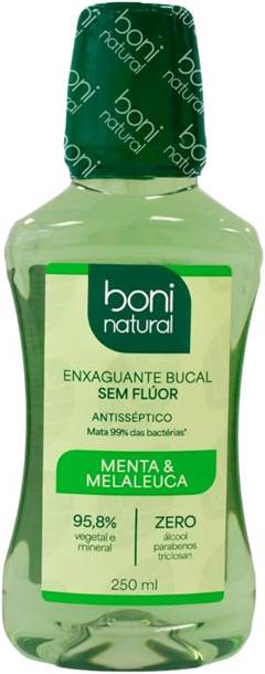 ENXAG. BUCAL BONI NAT. MENTA  MEL. 250ML