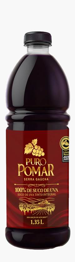 SUCO DE UVA TINTO INTEGRAL  PET 1,35L