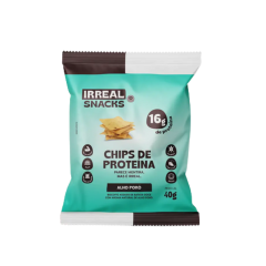 IRREAL SNACKS ALHO PORÓ  40G
