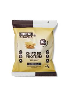 IRREAL SNACKS WHITE CHEDDAR 40G