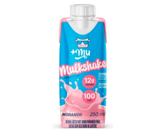 +MU MULKSHAKE UHT MORANGO 250ML