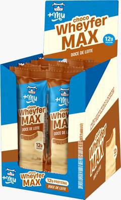 CHOCO WHEYFER MAX DOCE DE LEITE + MU 50G