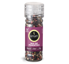 MIX PIMENTAS C/ MOEDOR 50G SMART