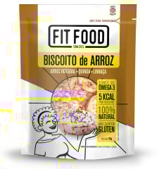 BISCOITO DE ARROZ INT COM QUINOA 90G