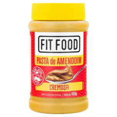 PASTA DE AMENDOIM INTEGRAL CREMOSA 450G