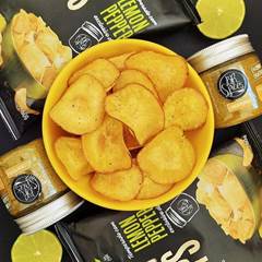 MANDIOCA CHIPS BELIVE LEMON PEPPER 50G