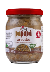 SOPINHA ORG. LENTILHA CARNE LEG 180G