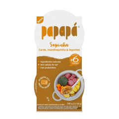 SOPINHA CARNE MANDIOQUINHA LEG. 240G