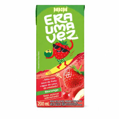 BEBIDA DE MORANGO ERA UMA VEZ 200ML