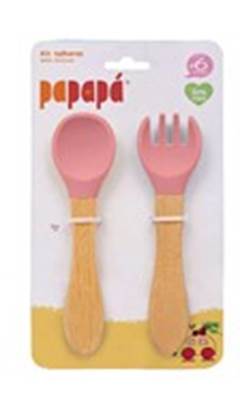 KIT DE TALHERES INFANTIL - ROSA