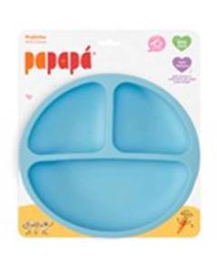 PRATINHO INFANTIL COM VENTOSA - AZUL
