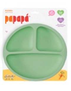 PRATINHO INFANTIL COM VENTOSA - VERDE