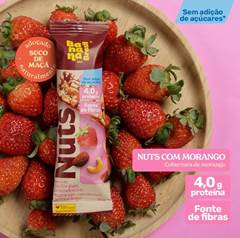 BARRA NUTS E MORANGO 25G