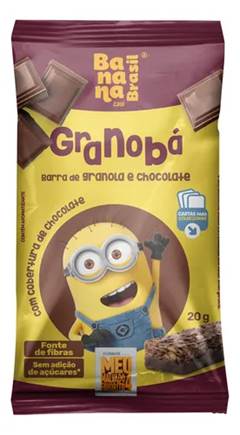 GRANOBÁ COM COBERTURA DE CHOCOLATE 20G