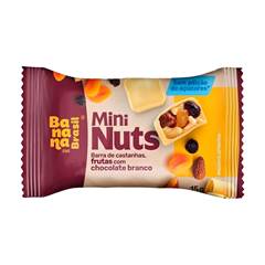 MINI NUTS  CHOCOLATE BRANCO 15G