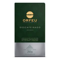 CAFE TORRADO E MOIDO DESCAFEINADO 250G