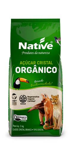 ACUCAR CRISTAL CLARO ORG. 1KG