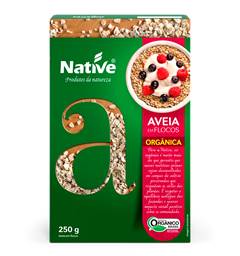 AVEIA FLOCOS ORG. NATIVE 250G