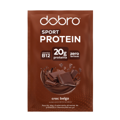 SACHÊ SPORT PROTEIN DOBRO CHOC. BELG 30G